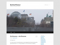 berlinerflaneur.wordpress.com Webseite Vorschau