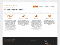 catoux.net Webseite Vorschau