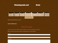 winelegends.net Webseite Vorschau