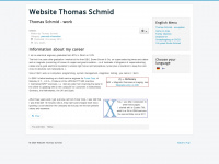 teeschmid.ch Webseite Vorschau