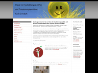 psychotherapie-berlin-bernau.de Webseite Vorschau