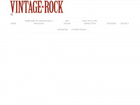 vintagerockmag.com Webseite Vorschau