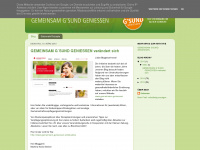 gsund-essen.blogspot.com Webseite Vorschau