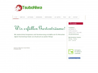 tsuboniwa.de Webseite Vorschau