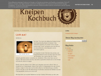 kneipenkochbuch.blogspot.com Webseite Vorschau