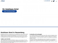 autohaus-amsl.de Webseite Vorschau