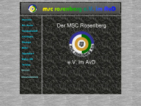 msc-rosenberg.de Webseite Vorschau