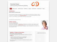 christine-dreyer.de Webseite Vorschau