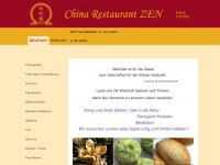 restaurant-zen.ch Webseite Vorschau