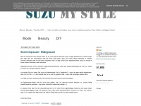 suzu-mystyle.blogspot.com Webseite Vorschau