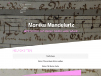 monika-mandelartz.de Webseite Vorschau