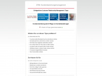 kundenbeziehungs-management.de Webseite Vorschau