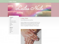 lailas-nails.ch Webseite Vorschau