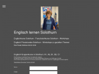 englisch-solothurn.com Webseite Vorschau