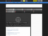 tennistemple.com Webseite Vorschau