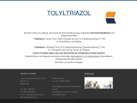 tolyltriazol.com Webseite Vorschau