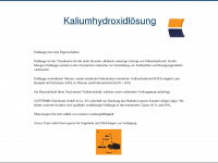 kalilauge.eu Webseite Vorschau