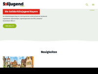 solijugend-bayern.de Webseite Vorschau