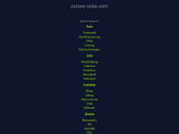 ostsee-solar.com Webseite Vorschau