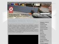 traenenblech.eu Webseite Vorschau