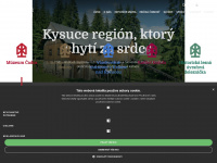 kysuckemuzeum.sk Webseite Vorschau