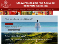 buddha-tar.hu Webseite Vorschau