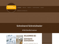 schretzlmeier.de Webseite Vorschau