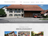 niedermann-partner.ch Webseite Vorschau