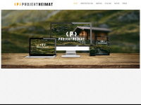 projektheimat.de Webseite Vorschau
