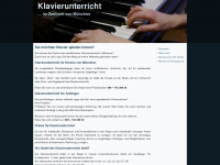 klavierunterricht-isolde.de Webseite Vorschau