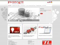 technalab.com Webseite Vorschau