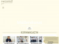 swissmill.ch Webseite Vorschau