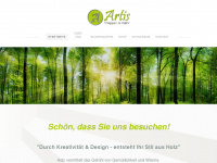 artis-treppen.de Webseite Vorschau
