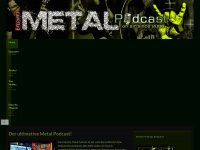 metalpodcast.de Webseite Vorschau