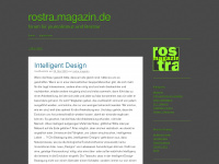 rostra-magazin.de Webseite Vorschau