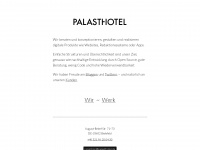 palasthotel.de Webseite Vorschau