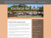 kircheinderheide.blogspot.com Webseite Vorschau
