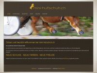 mini-hufschuh.ch Webseite Vorschau