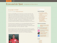kenounddersport.wordpress.com Webseite Vorschau