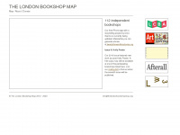 thelondonbookshopmap.org Webseite Vorschau