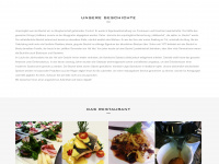 bauhof-restaurant.de Webseite Vorschau