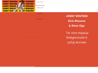 jonnywinters.de Webseite Vorschau