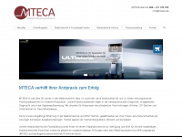 mteca.de Webseite Vorschau