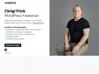 chrigifrick.ch Webseite Vorschau