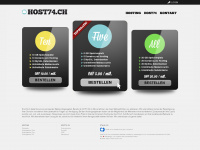 host74.ch Webseite Vorschau