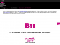 b11.com Webseite Vorschau