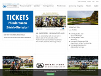 pferderennen-zuerich.ch Webseite Vorschau