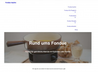 fondue-kaufen.de Webseite Vorschau