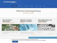 klaeranlage-moosburg.de Webseite Vorschau