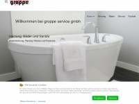 groppe-service.de Webseite Vorschau
